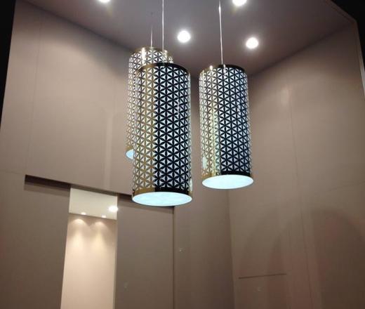 Sospensioni per stand Vicenza Oro '15