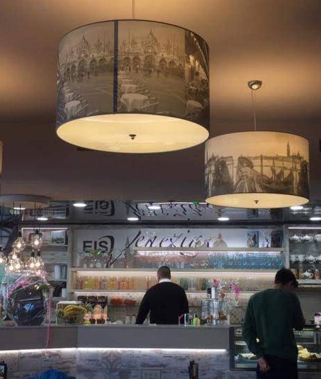 SOSPENSIONI STAMPATE EISCAFE' VENEZIA - GERMANIA